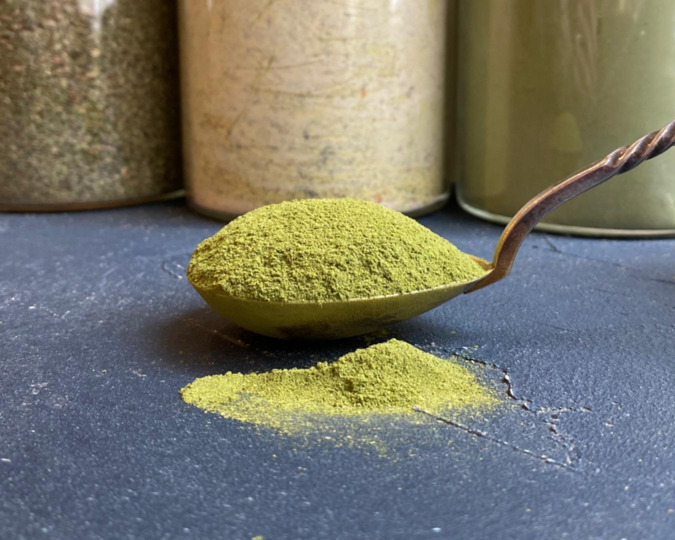 Moringa powder.