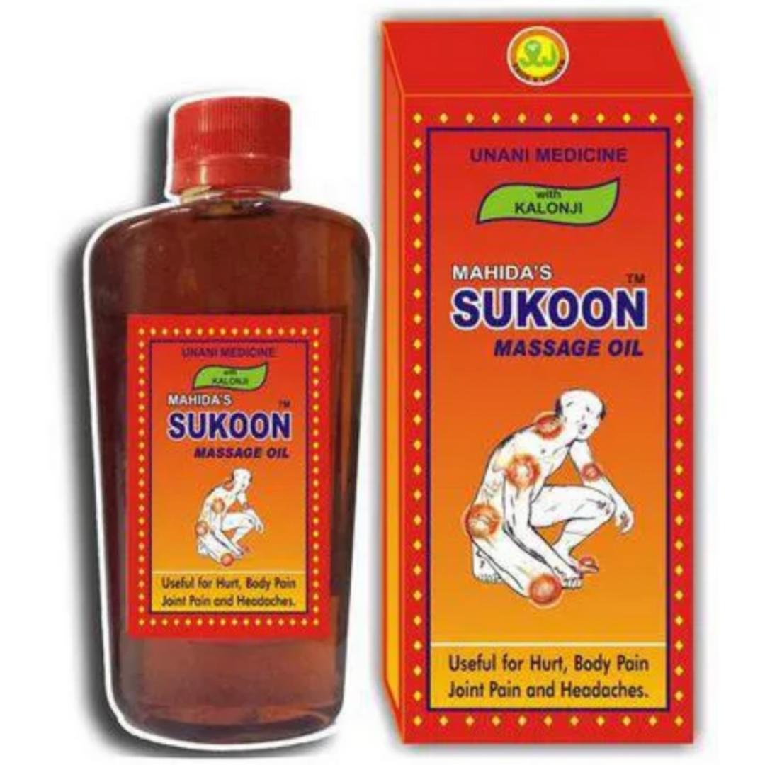 Sukoon Massage Oil (RED)( 100ml & 200ml )