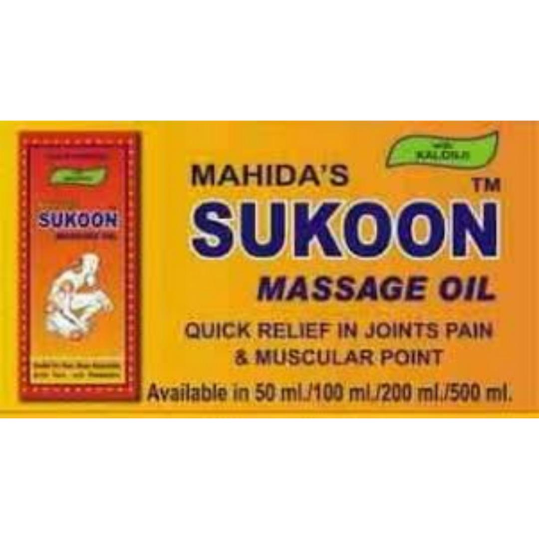 Sukoon Massage Oil (RED)( 100ml & 200ml )