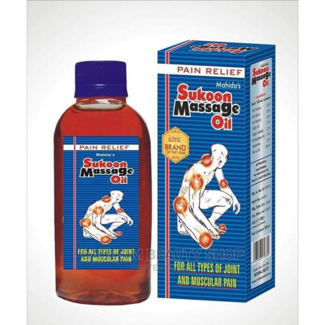 Sukoon Massage Oil (BLUE) 100ml & 200ml )