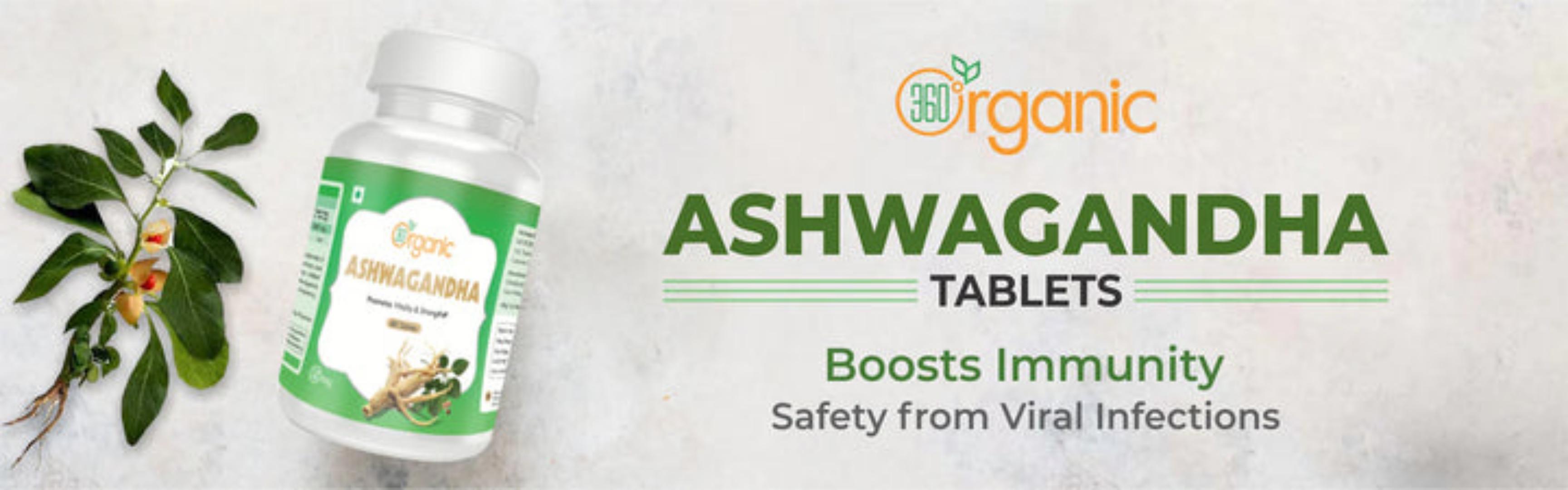 Ashwagandha Tablets 500 mg.: relaxation, calming nervous system.