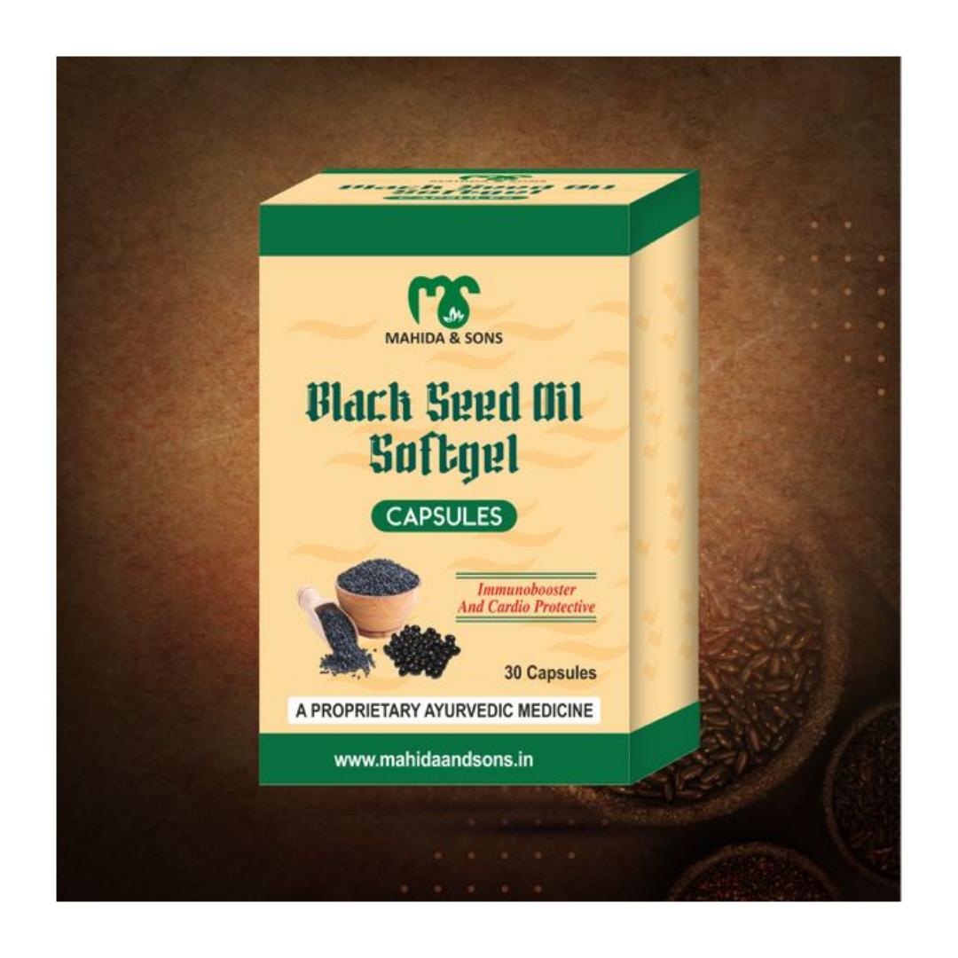 Mahinda Kalonji Oil Capsules (Black Seed Oil) 30 capsules