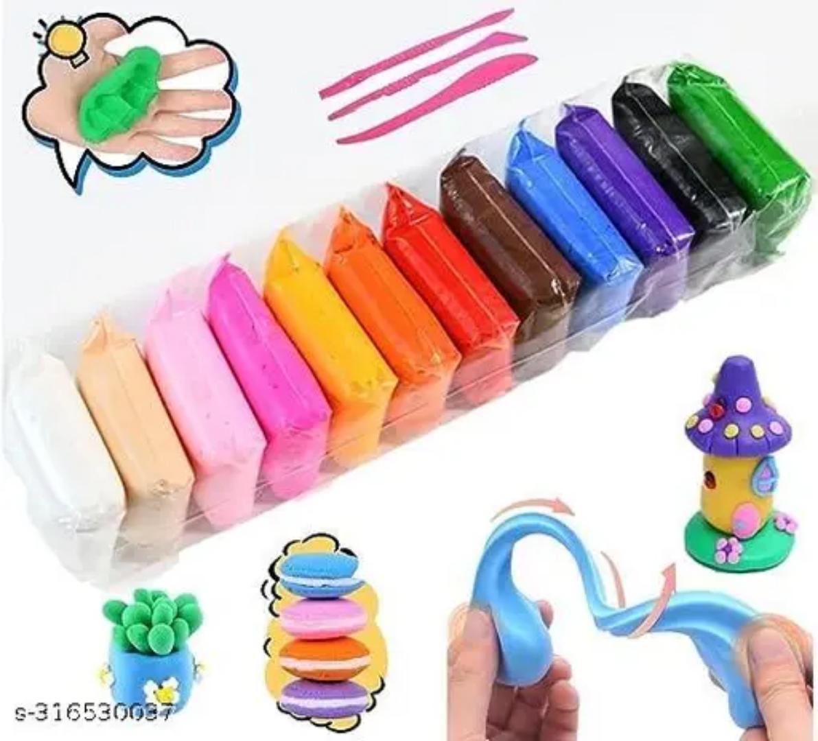 weibo plasticine and modelling clay 12 colors