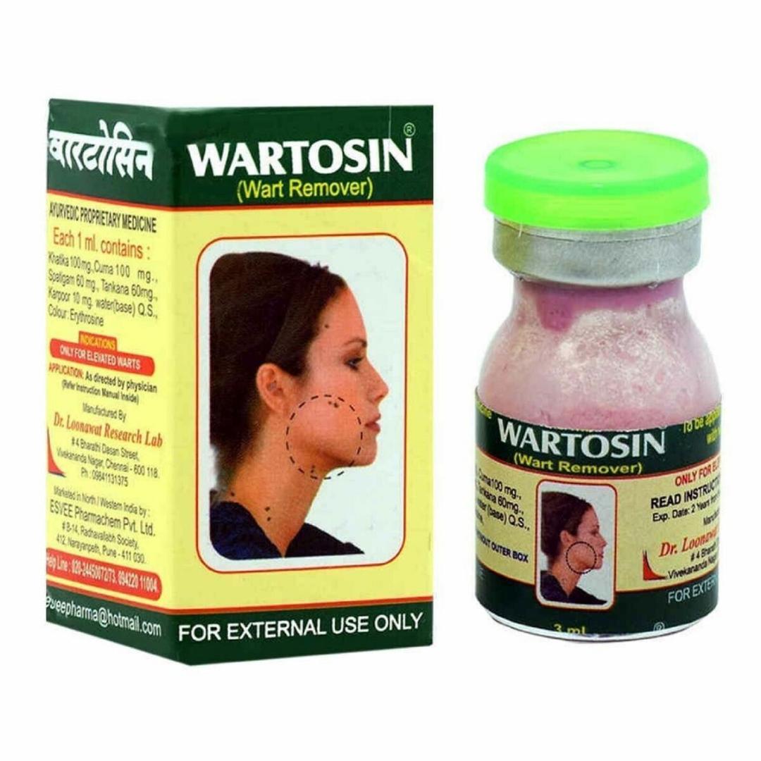 WARTOSIN Ayurvedic Warts Remover/Removal Cream Ointment
