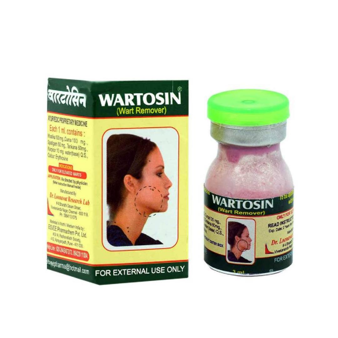 WARTOSIN Ayurvedic Warts Remover/Removal Cream Ointment
