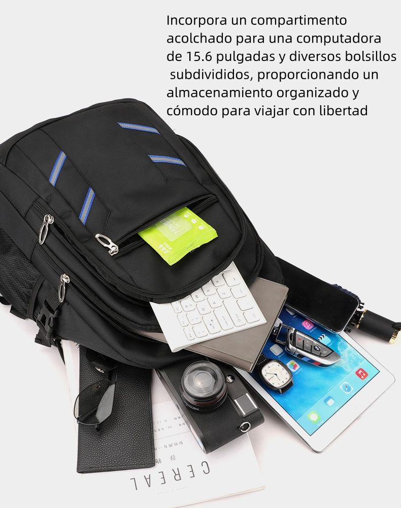 School Bag Backpack for Men Women School Bag Bookbag USB Laptop Bag Notebook Bag Travel Bag Anti-Theft Leisure Nylon Cloth Bags