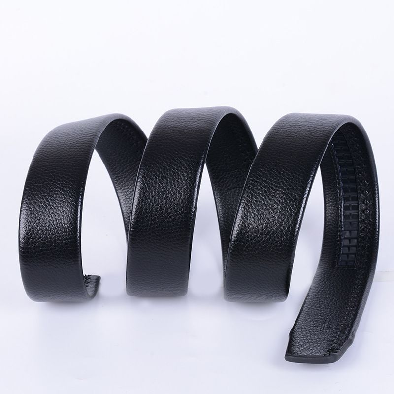 HOOSUFU High-quality New double-sided rotary buckle belt men's casual business men's leather belts Classic Belt High Elastic Metal Hook Outdoor  High QualityNew leather Belt