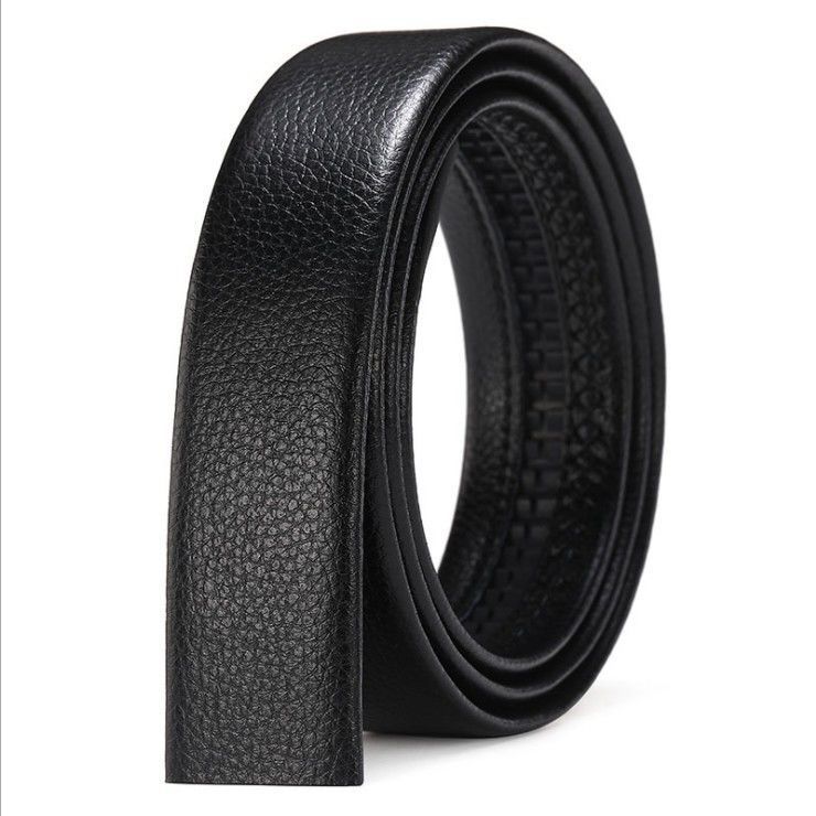HOOSUFU High-quality New double-sided rotary buckle belt men's casual business men's leather belts Classic Belt High Elastic Metal Hook Outdoor  High QualityNew leather Belt