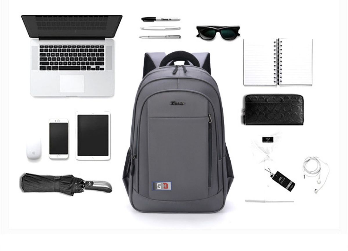 HOOSUFU Men's Backpack High Density Waterproof Oxford Cloth Traveling Bag Casual Backpack Business Duty Laptop Bag Schoolbag