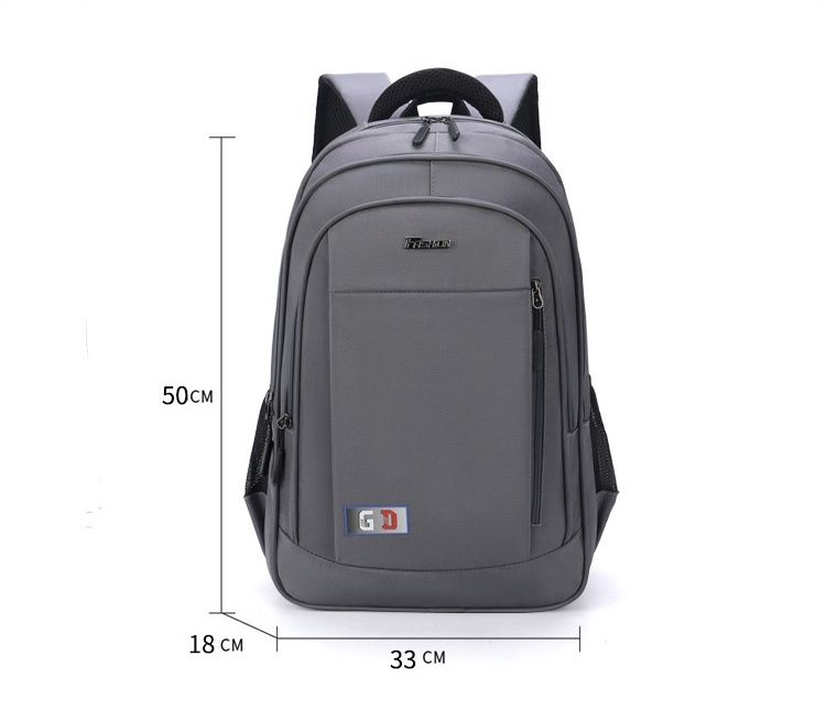 HOOSUFU Men's Backpack High Density Waterproof Oxford Cloth Traveling Bag Casual Backpack Business Duty Laptop Bag Schoolbag