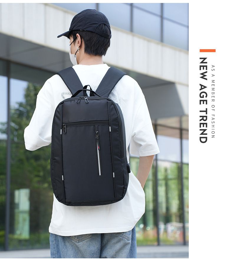 HOOSUFU Men's Backpack High Density Waterproof Oxford Cloth Traveling Bag Casual Backpack Business Duty Laptop Bag Schoolbag