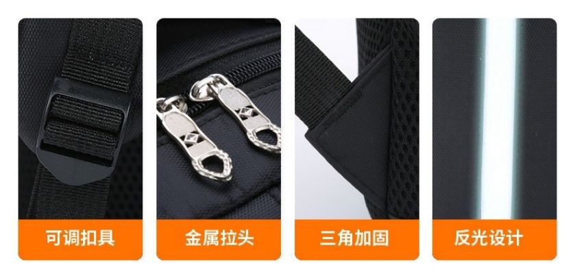 Men's Backpack High Density Waterproof Oxford Cloth Traveling Bag Casual Backpack Business Duty Laptop Bag Schoolbag