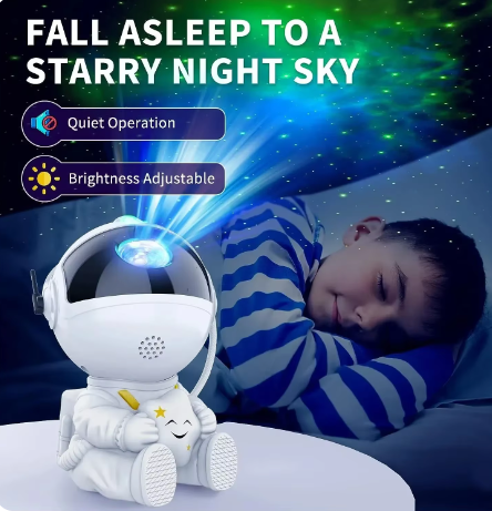 Galaxy Star Astronaut Projector LED Night Light Starry Sky Porjectors Lamp Decoration Bedroom Room Decorative For Children Gifts