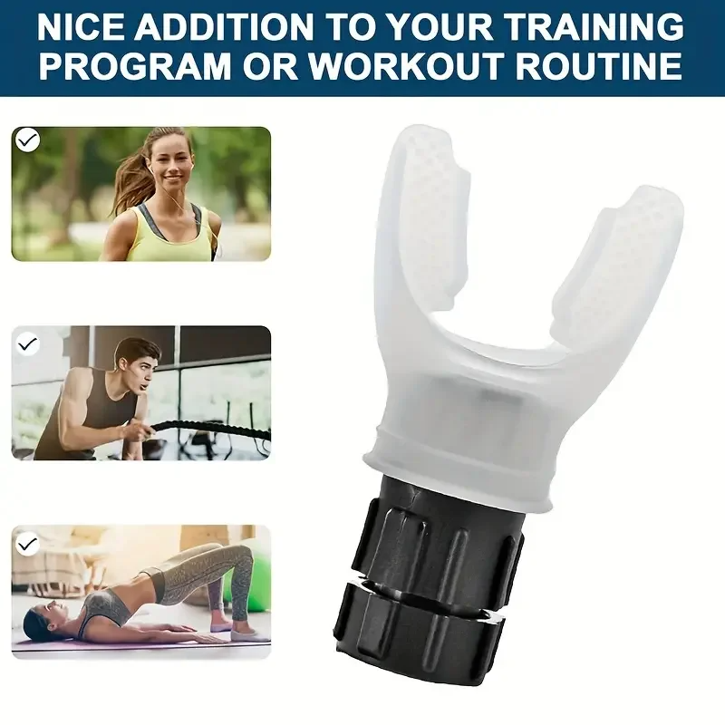 NEW Sports Breathing Trainer Exercise Lung Face Mouthpiece Respirator Fitness Equipment for Household Healthy Care Accessories