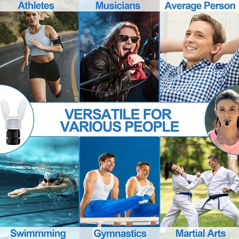 NEW Sports Breathing Trainer Exercise Lung Face Mouthpiece Respirator Fitness Equipment for Household Healthy Care Accessories