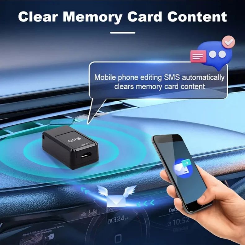 GPS Tracker Strong Magnetic Car Tracking Anti-Lost Anti-Theft Equipment Mini Portable Precise Positioning GPS Locator