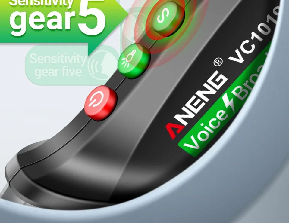 ANENG VC1019 Circuit Breaker Finder with Voice Broadcast and Infrared Sensor Positioning Voltage Tester Electric Wire Detector