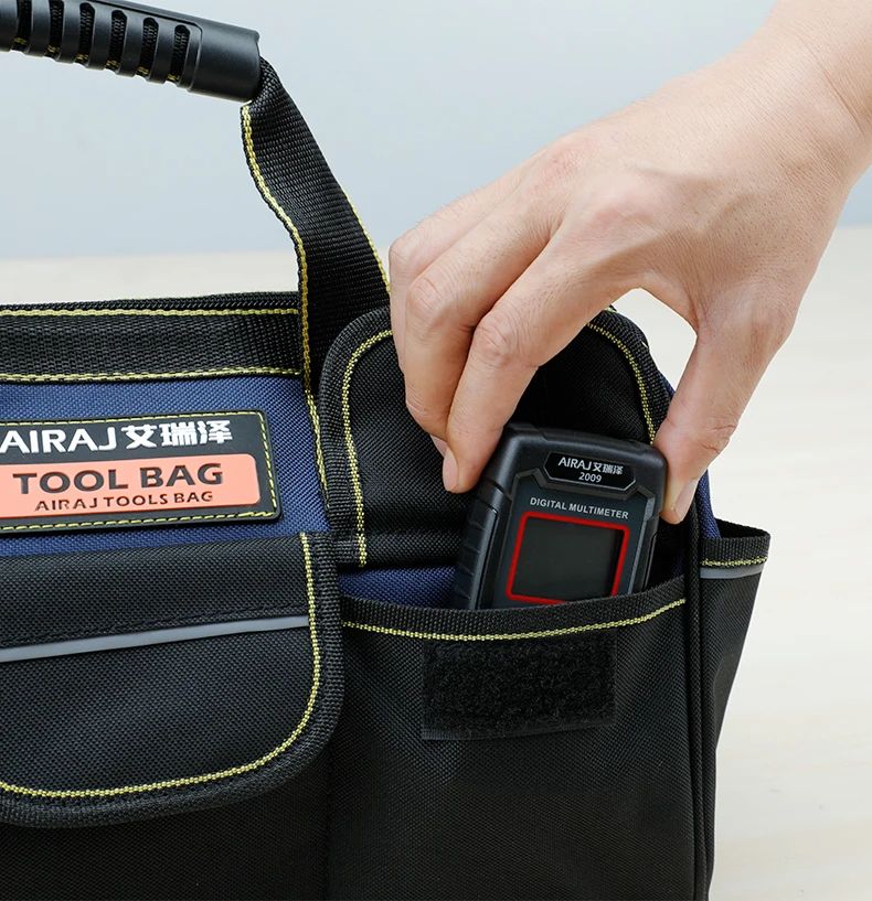 Multifunctional Tool Bags Oxford Cloth Electrician Bags Waterproof and Wear-Resistant High Capacity Storage Bags