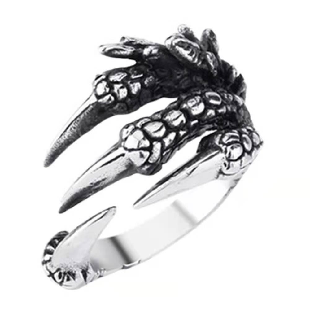 Men'S Finger Adjustable New In Ring Punk Animal Bat Wolf Snake Metal Joint Ring Jewelry Accessories Anillos Goticos