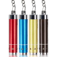 Pocket Mini Flashlight LED Light Mini Carabiner LED Lens Heart Shape Keychain Flashlight Advertising Flashlight