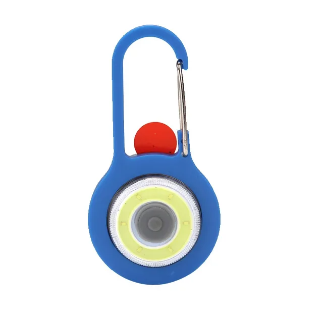 Keychain Light Portable LED Flashlight Carabiner Lamp Lamps 3 Modes Emergency Camping Tent Lamp Pocket Backpack
