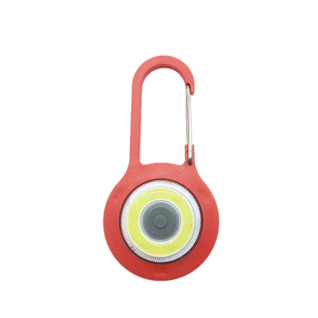 Keychain Light Portable LED Flashlight Carabiner Lamp Lamps 3 Modes Emergency Camping Tent Lamp Pocket Backpack