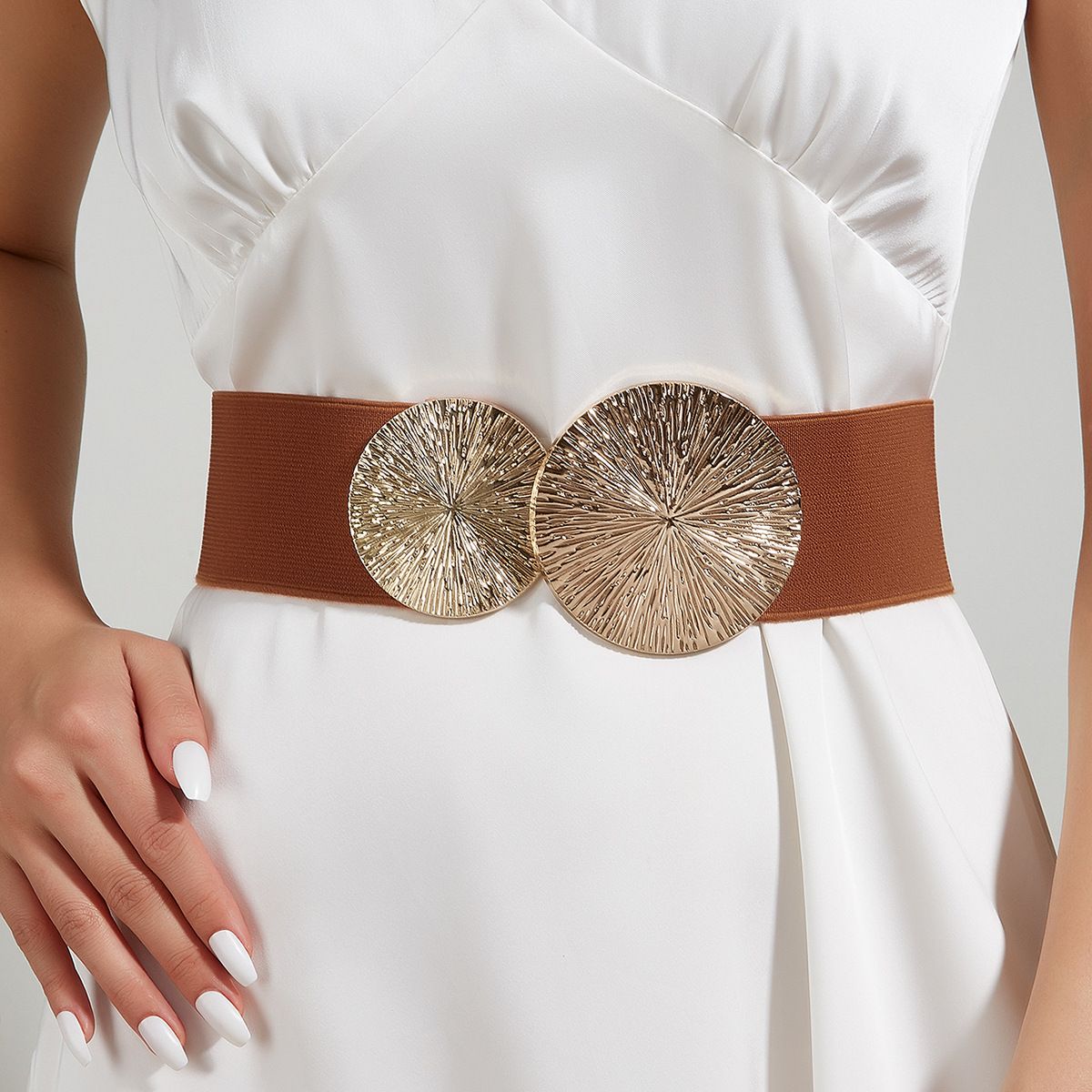 2024 Ladies High Quality Fashion Elastic Wide Waist Seal Coat Dress Corset Belts for Women Luxury Designer Female Waistband