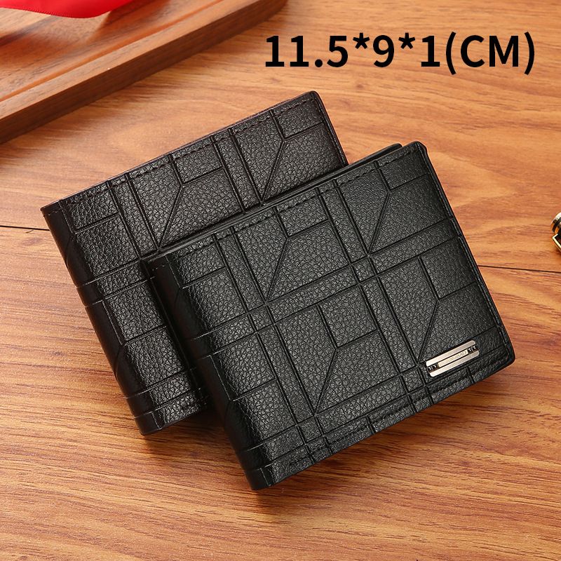 Vintage Pu Leather Wallet Minimalist Purse For Men Money Change Pouch Credit Card Holder Man Birthday Gifts Men's Ultra-Thin Short Wallet, Exquisite Card Holder, High-End Driver's License,