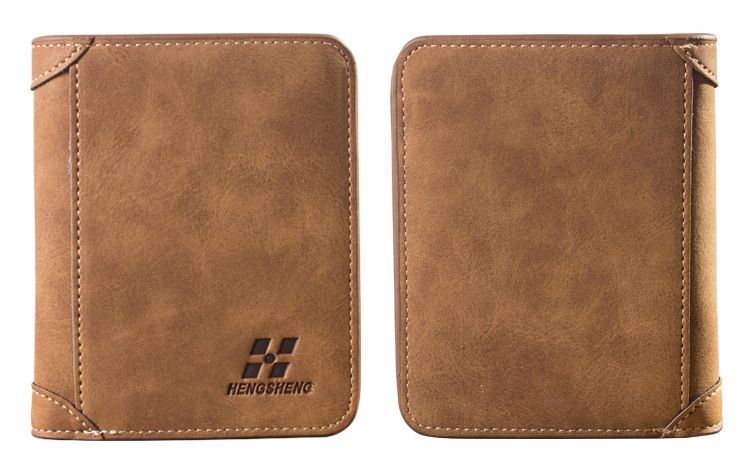 Men Wallet Leather ID Credit Card Holder Clutch Coin Purse Luxury Brand Wallet Frosted Short Wallets 2019 Men Wallet Coin Pocket