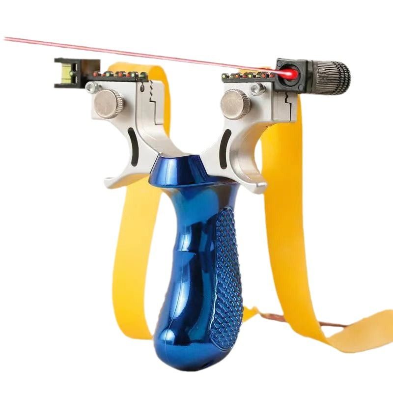 New Upgrade Laser Slingsshot Shooting High Precision Sling Outdoor Hunting Slingshot Power for Hunting Precision Catapult