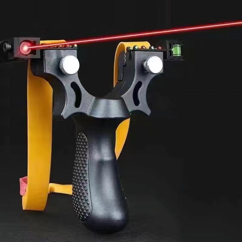 New Upgrade Laser Slingsshot Shooting High Precision Sling Outdoor Hunting Slingshot Power for Hunting Precision Catapult