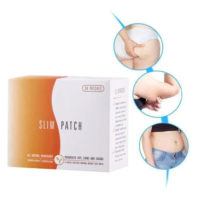Slim Patch 10pcs/30pcs a box Chinese Medicine Weight Loss Slimming And Detox Patch
