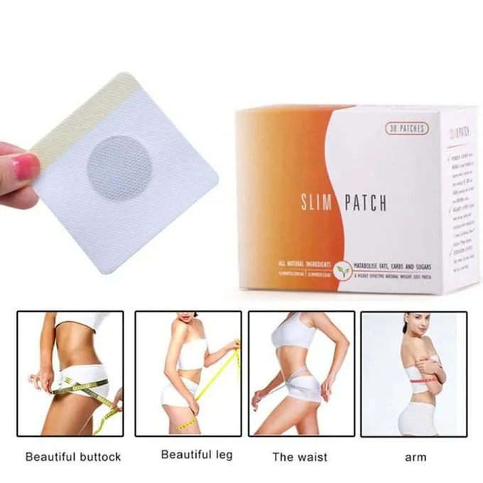 Slim Patch 10pcs/30pcs a box Chinese Medicine Weight Loss Slimming And Detox Patch