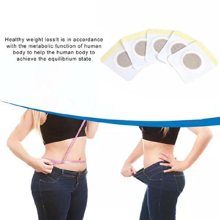 Slim Patch 10pcs/30pcs a box Chinese Medicine Weight Loss Slimming And Detox Patch