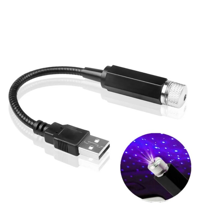 USB Led Lighting Home Decor Galaxy Lights Car Roof Star Led Light Car Romantic LED Starry Sky Night Light 5V USB Powered Galaxy Star Projector Lamp for Car Roof Room Ceiling Decor Plug and Play