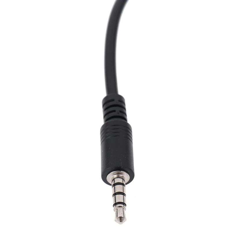USB female to 3.5MM audio AUX cable 3.5 male round head to USB port plugged into U disk car mp3 data transmission cable