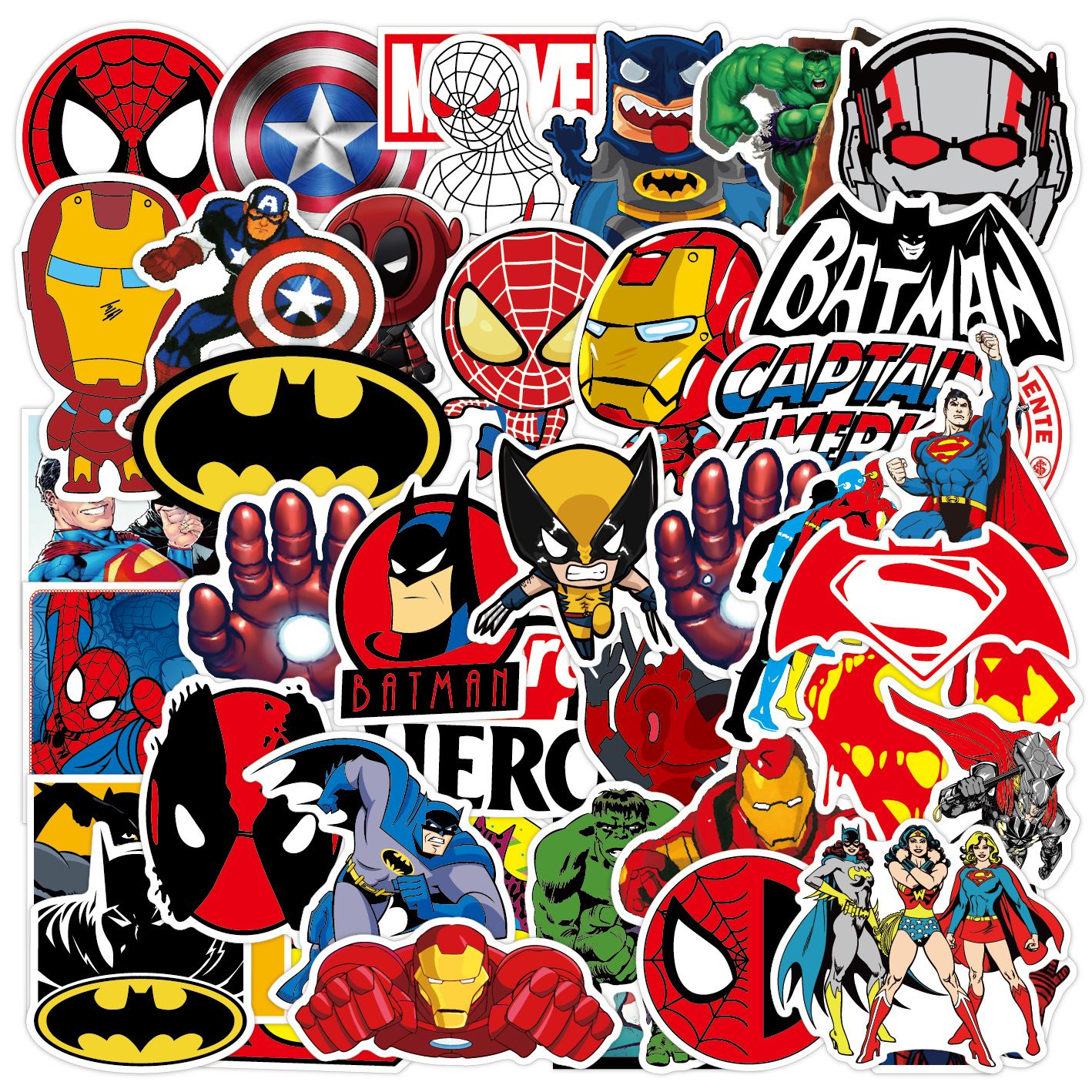 50PCS Fashion Style Graffiti Stickers DIY Luggage Laptop Skateboard Car Motorcycle Bicycle Stickers
