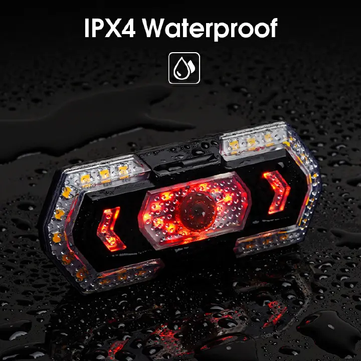 Rear Bike Light Rear Light For Bicycle Bike Rear Light 5 Modes Safety Warning Cycling Light Led Bike Tail Light With Remote