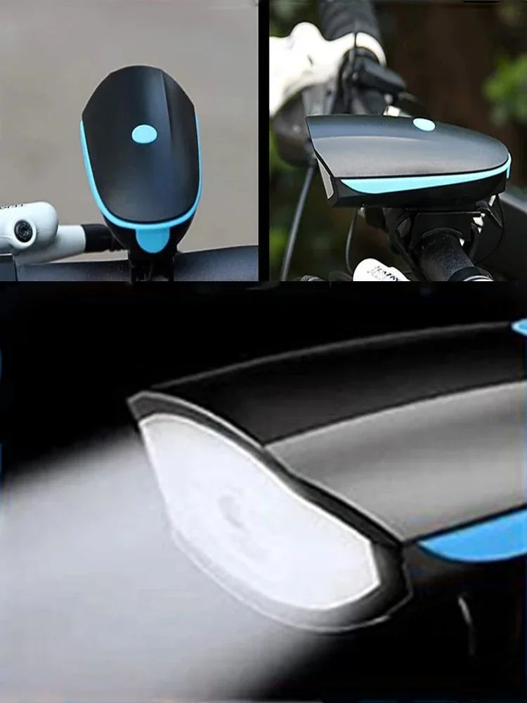 Bicycle Light Front Rechargeable Lamp 120DB Bike horn Light Headlight Waterproof LED MTB Cycling Flashlight Bike Accessories