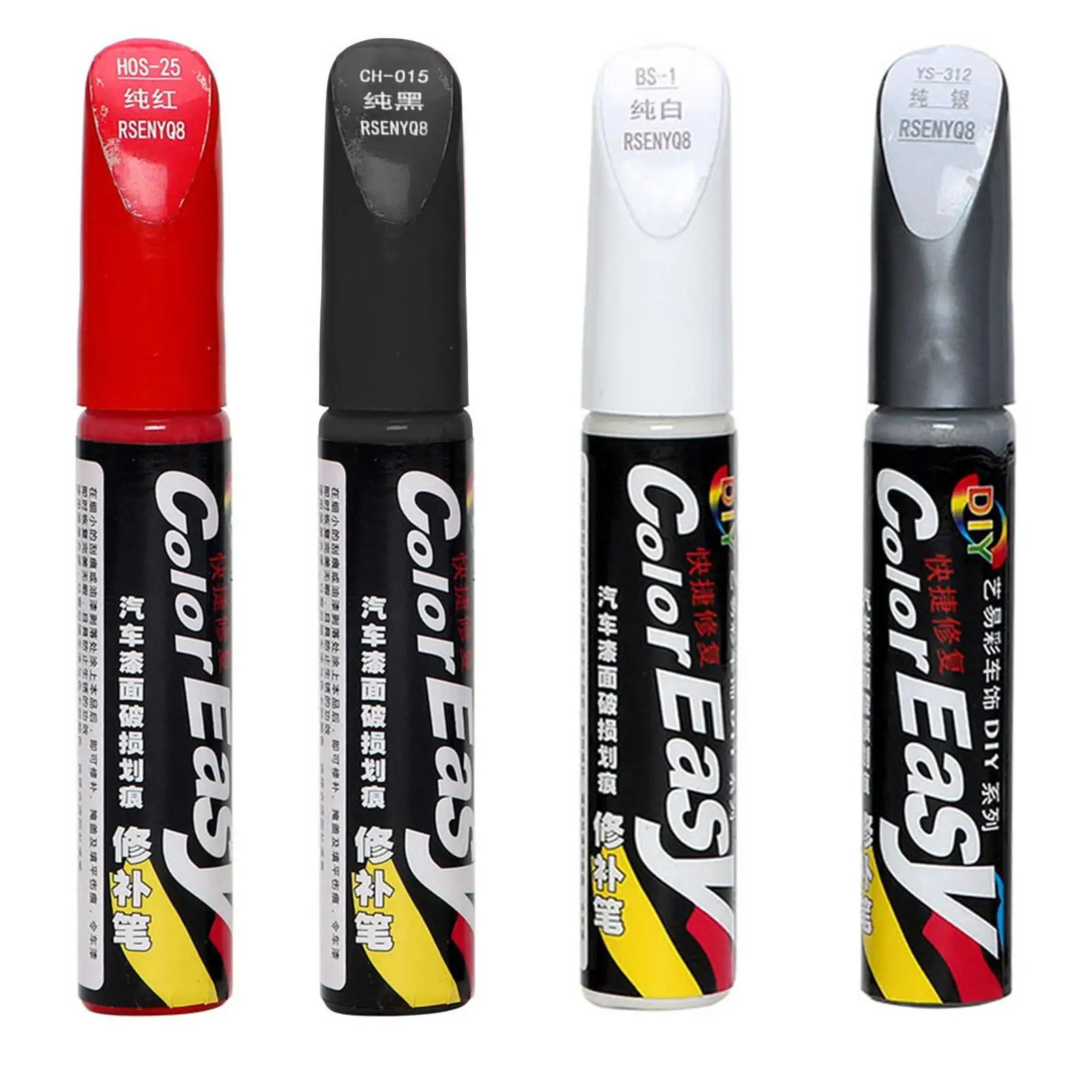 1x DIY Car Clear Scratch Remover Pen Car Paint Touch-Up Pen A Tool For Repairing Car Paint Scratches Repairing Depth Scratches White And Black Paint Scratch Remover