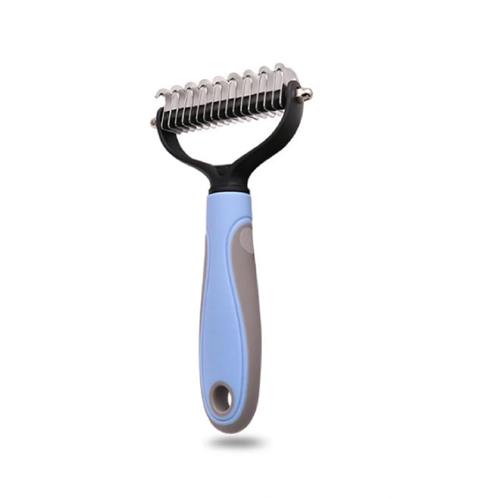 Professional Pet Deshedding Brush Dog Hair Remover Pet Fur Knot Cutter Puppy Cat Comb Brushes Dogs Grooming Shedding Supplies
