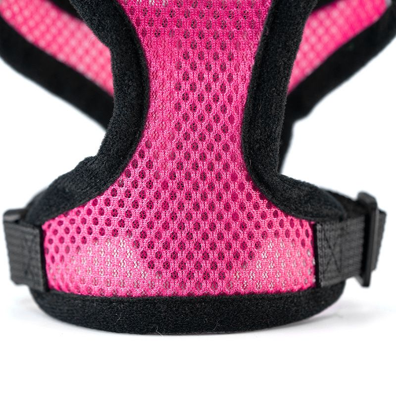 Cat Harness Adjustable Vest Walking Traction Rope Set for Dog Collar Breathable Mesh Harness for Small Medium Cat Dog Pet Lead