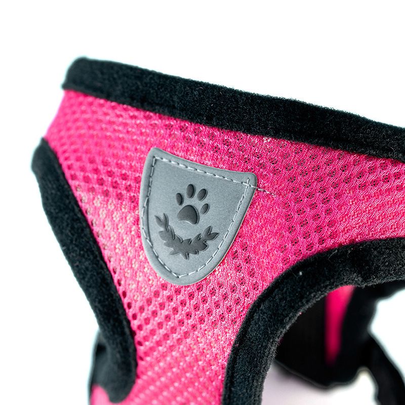 Cat Harness Adjustable Vest Walking Traction Rope Set for Dog Collar Breathable Mesh Harness for Small Medium Cat Dog Pet Lead