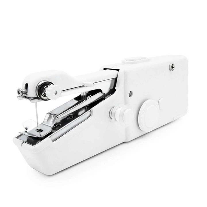 Household Mini Hand Sewing Machine Quick Stitch  Miniature Desktop Electric Household Mini Multifunction Handheld Simple Sewing Machine