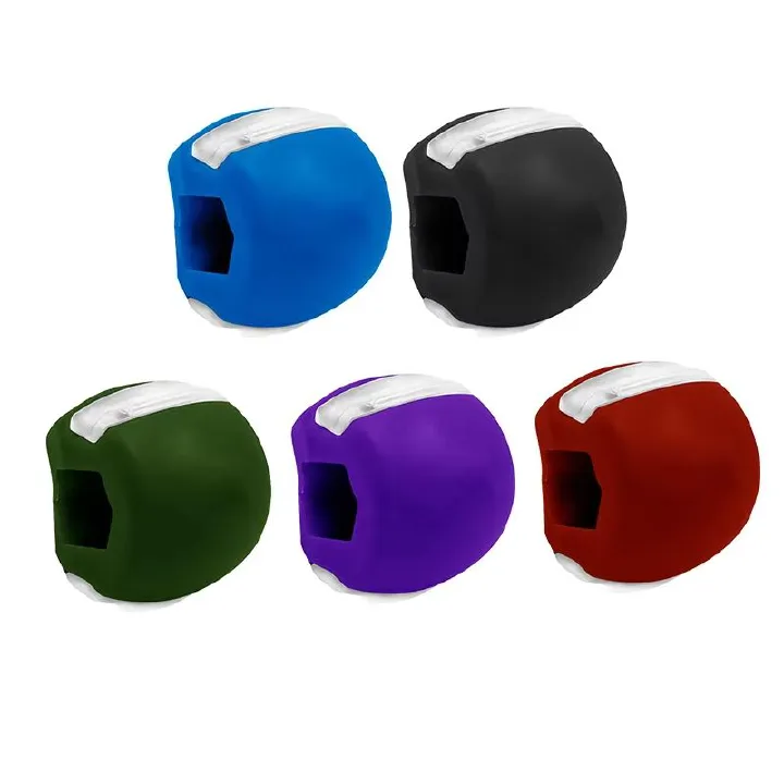 Jaw Muscle Exerciser Jaw Exercise Ball Food-grade Silica Gel JawLine Muscle Training Fitness Ball view 2