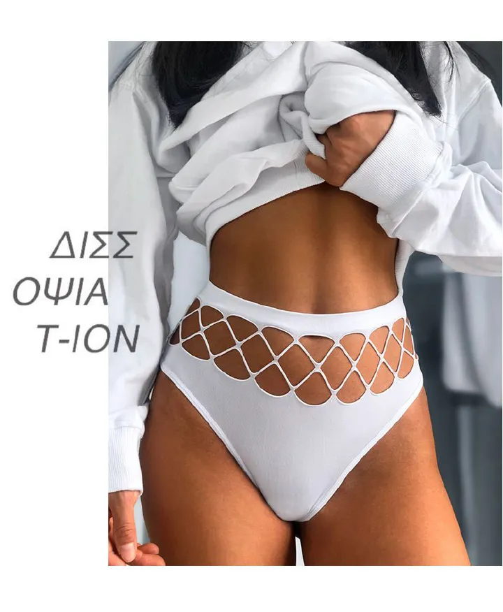 1pcs/5 pcs Sexy Women's Thong Panties Waist Hollow G-Strings Exotic Lingerie Breathable Nylon Underwear Ladies Thongs Underpants