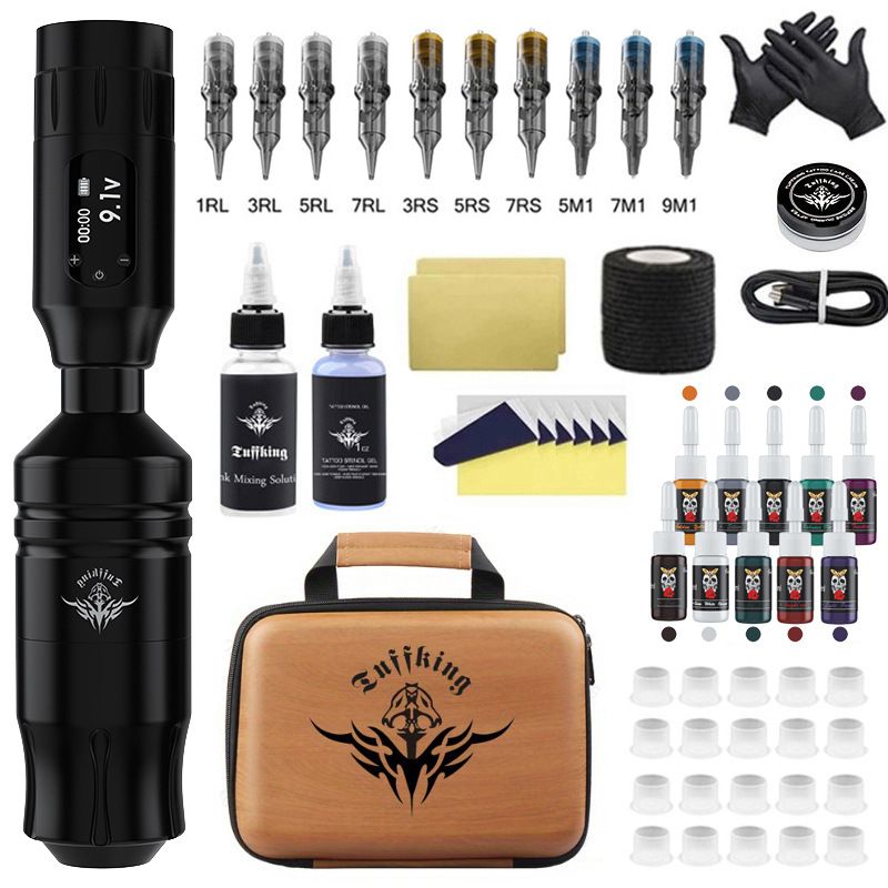 Tattoo Machine Tattoo Short Pen Set Wireless Tattoo Machine Rocket Tattoo Short Pen Cutting, Misting, and Tattooing Integrated Machine