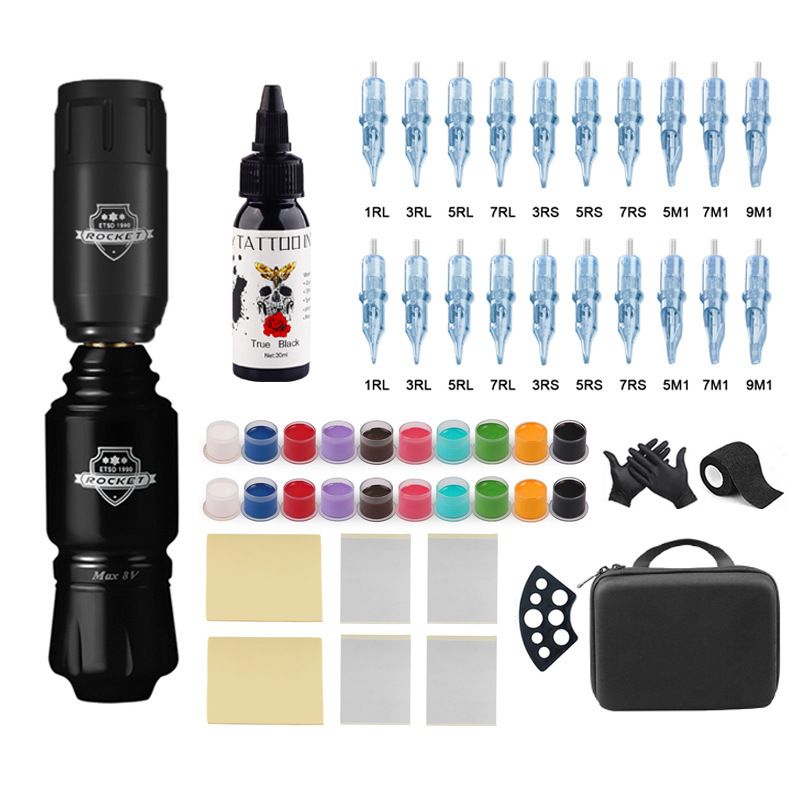 Tattoo Machine Tattoo Short Pen Set Wireless Tattoo Machine Rocket Tattoo Short Pen Cutting, Misting, and Tattooing Integrated Machine