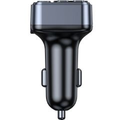 Bluetooth 5.1 Car Charger Fast Charging Voltmeter FM Transmitter Car Radio Modulator MP3 Player USB Super Quick Charge Adapter