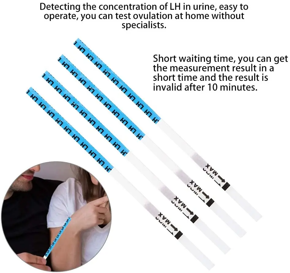 20PCS LH Ovulation Test Strips,First Response Ovulation Urine Test, Ovulation Urine Test Strip LH Tests Kit First Response Ovulation kits Over 95% Accuracy Earliest Detection